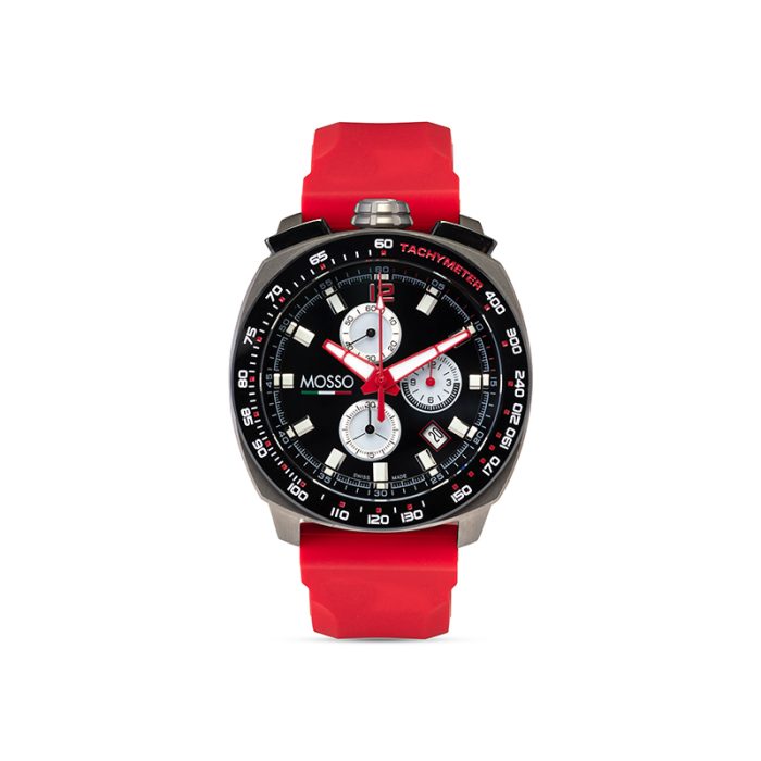Reloj Rojo Caja Titanio para Hombre en Chile - Italia | Mosso