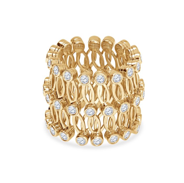 Anillo Expandible de oro para mujer | Mosso